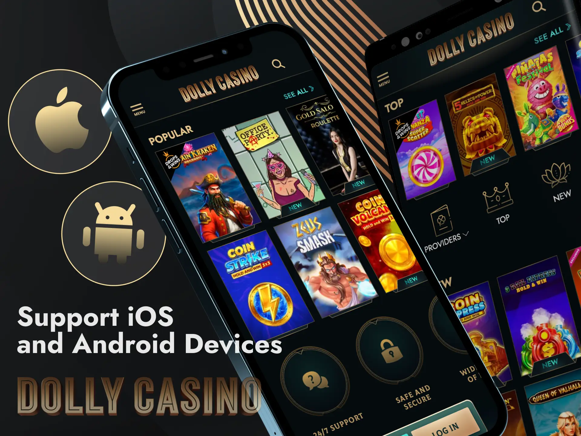 The app is developed for use on Android and iOS.